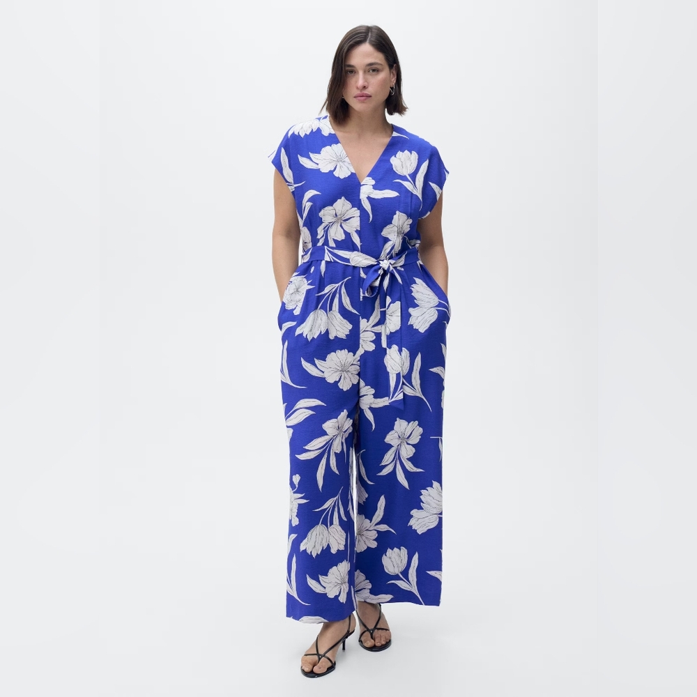 MANGO Floral Jumpsuit - Picture 4 of 4